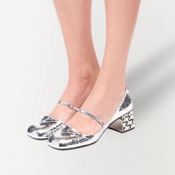 Prada Mary Jane block heel - Picture 1 of 5